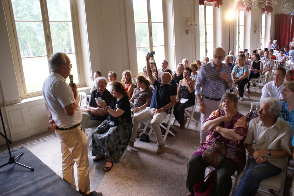 Discours inaugural du maire de Pennautier, Jacques Dimon